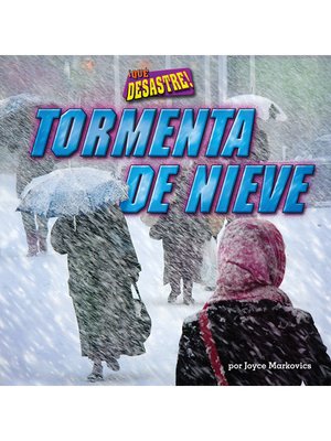 cover image of Tormenta de nieve (Blizzard)